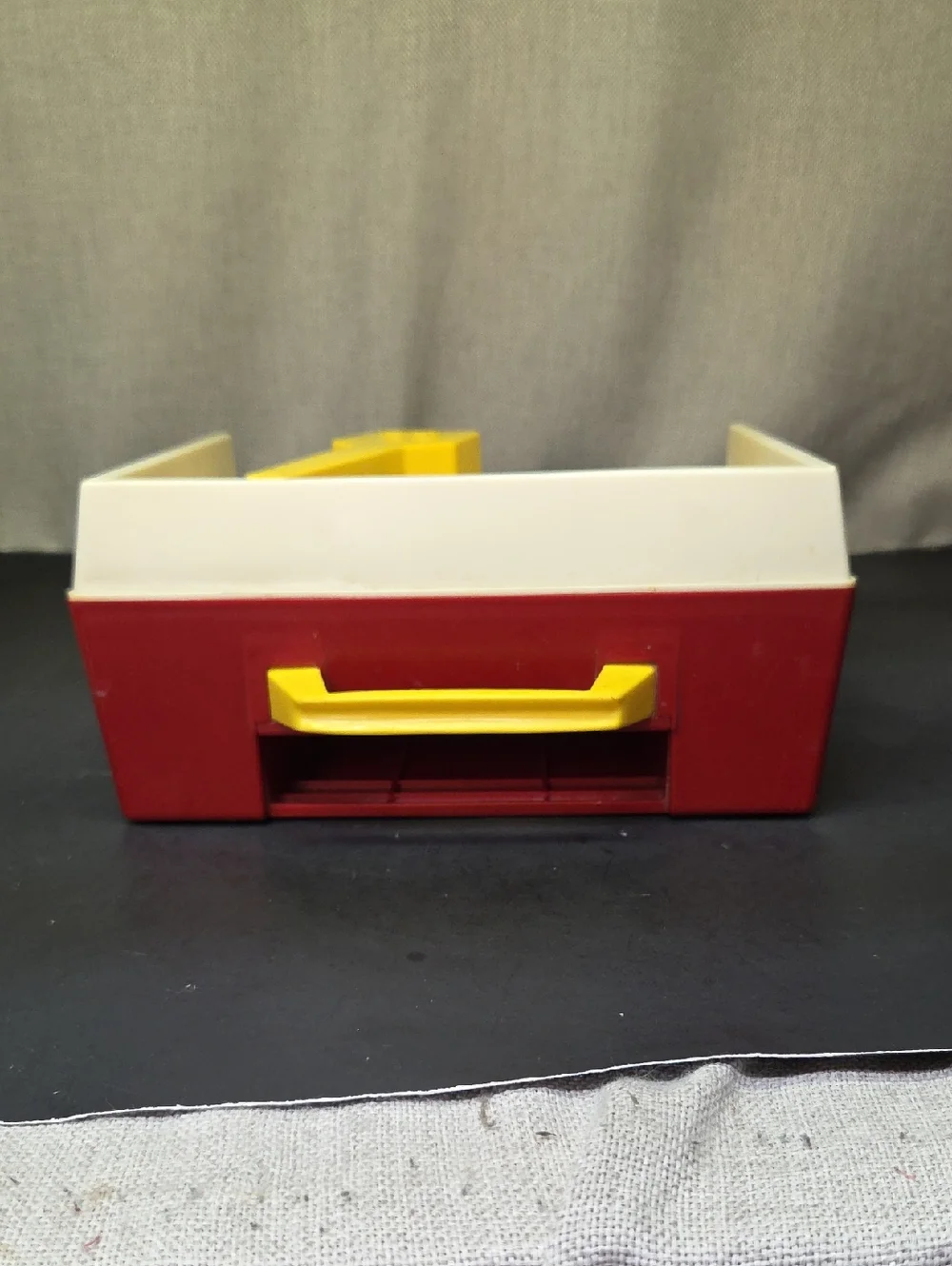 Fisher Price 1971 Vintage Record Player With 5 Discs Tested Works #995 (set‎ R)